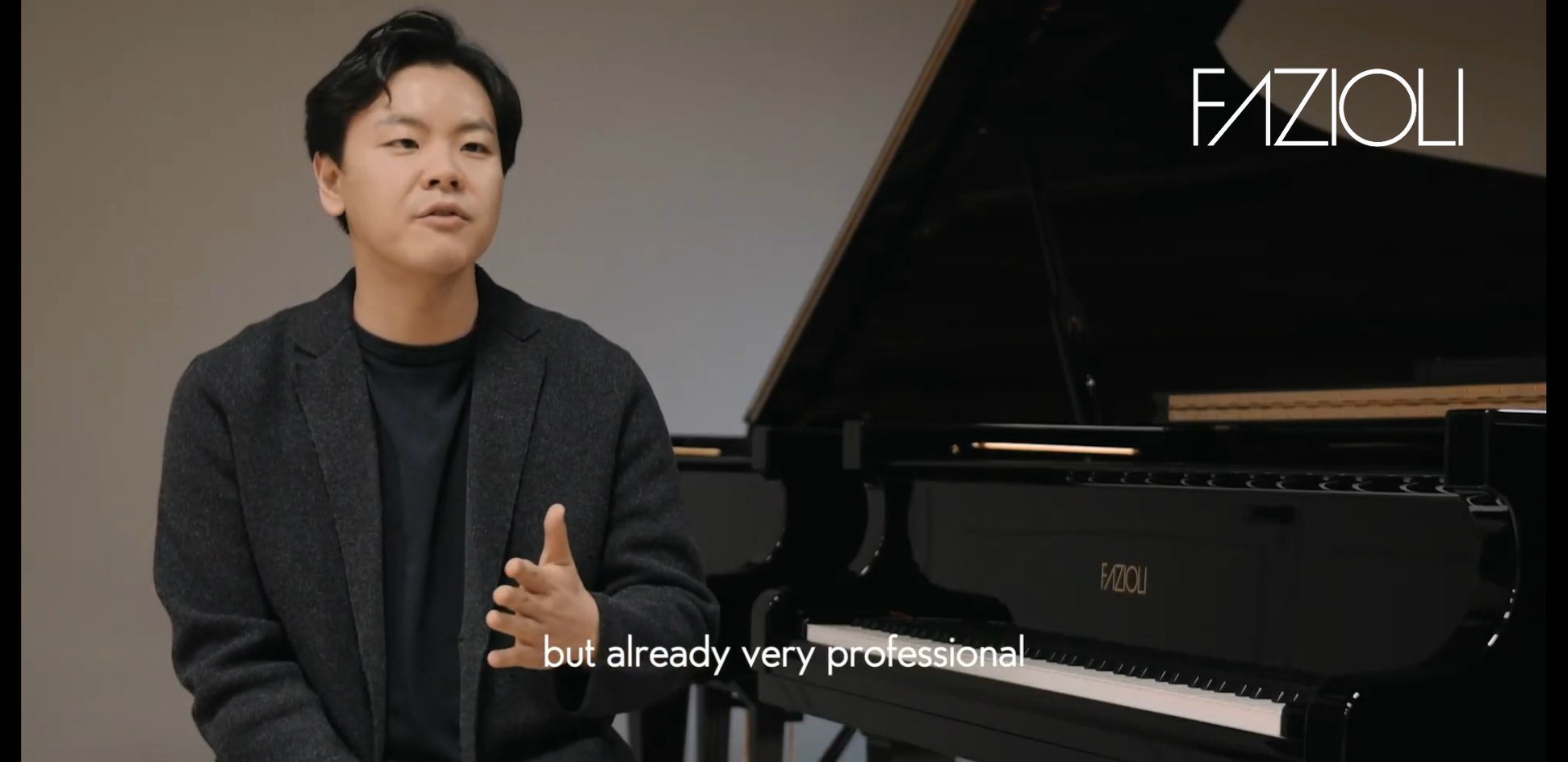 【FAZIOLI特別頻道‧透視人生轉變】 國際知名朝裔鋼琴家金泰亨Tae-Hyung Kim獲獎無數，包括伊麗莎白王后國際音樂比賽獎項。今集FAZIOLI “The Beauty of Chance Encounters”，金泰亨會跟大家分享他的成長之路@FAZIOLI Concert Hall festivalwalk 更多意大利名琴 FAZIOLI資訊: festivalwalk