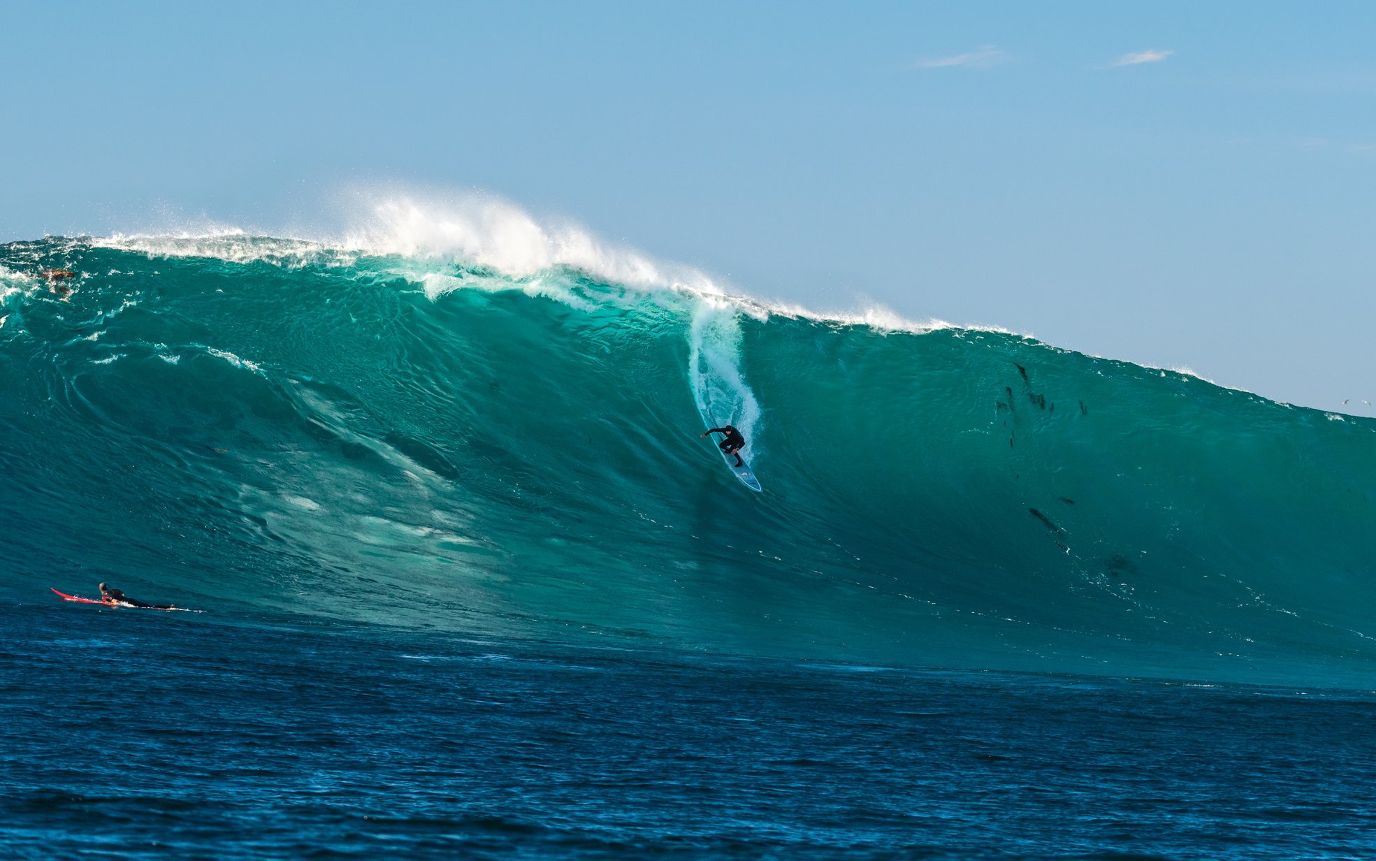 Greg Long on a heavenly day at Todos Santos. 