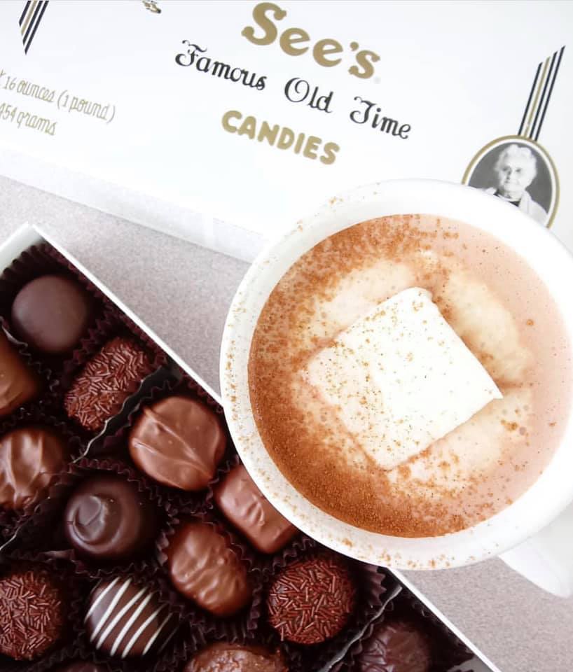 Cozy up with your favorite sweets ☕️🍫 #SeesOnSunday 