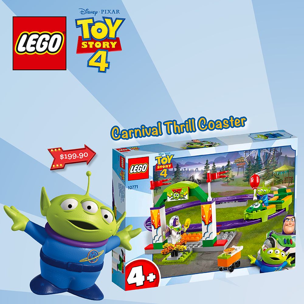 【LEGO® Toy Story 4】與胡迪、巴斯一齊玩❤！