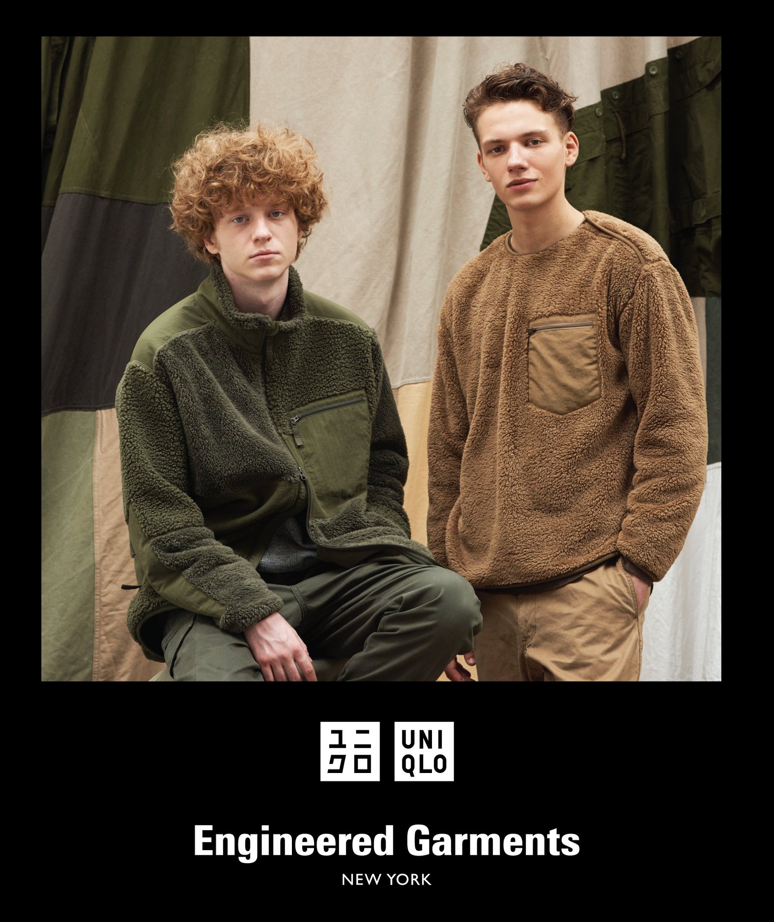 【#10月11日發售: UNIQLO and Engineered Garments聯乘系列】