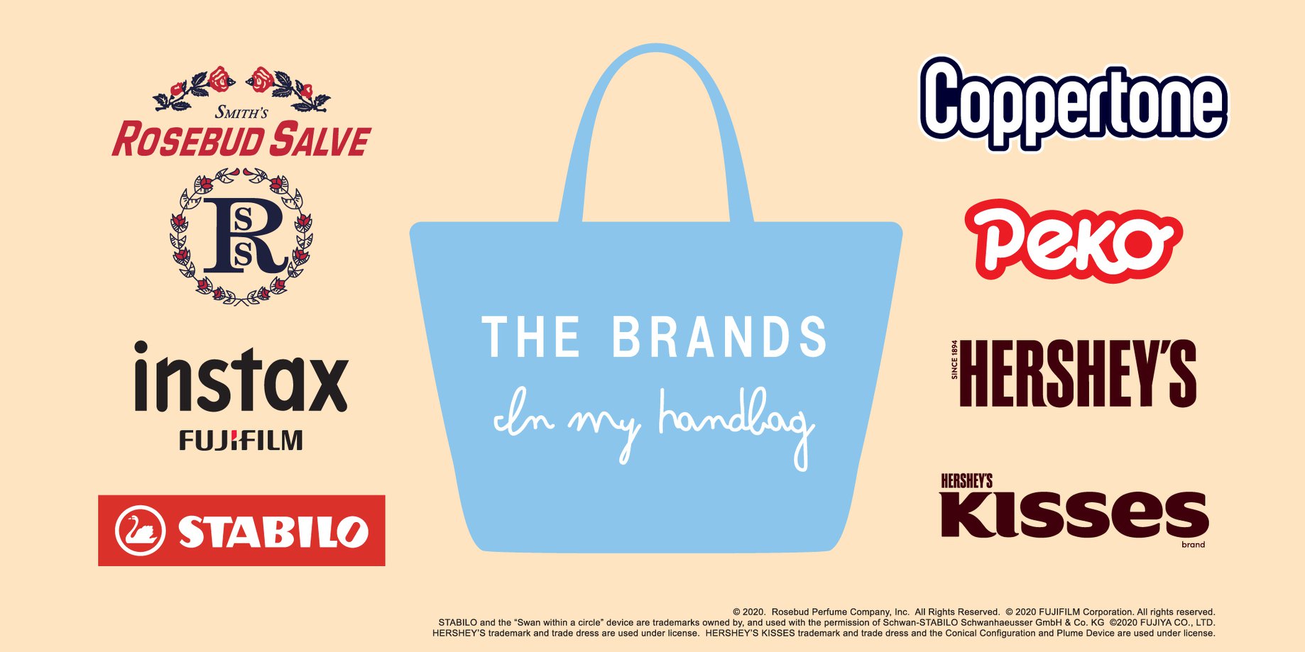 【#即日開售* :The Brands in my Handbag UT系列】