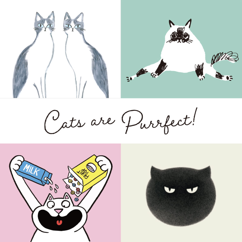 【#即日開售 : Cats are Purrfect! UT系列】