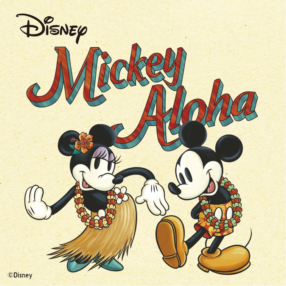 【#即日開售: Mickey Aloha UT系列】