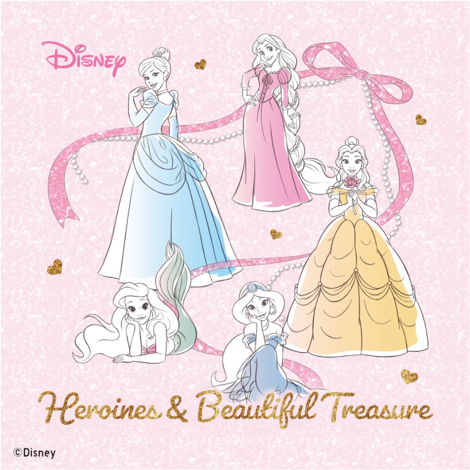 ❣️ #即日開售 : Disney Heroines & Beautiful Treasure UT 系列❣️
