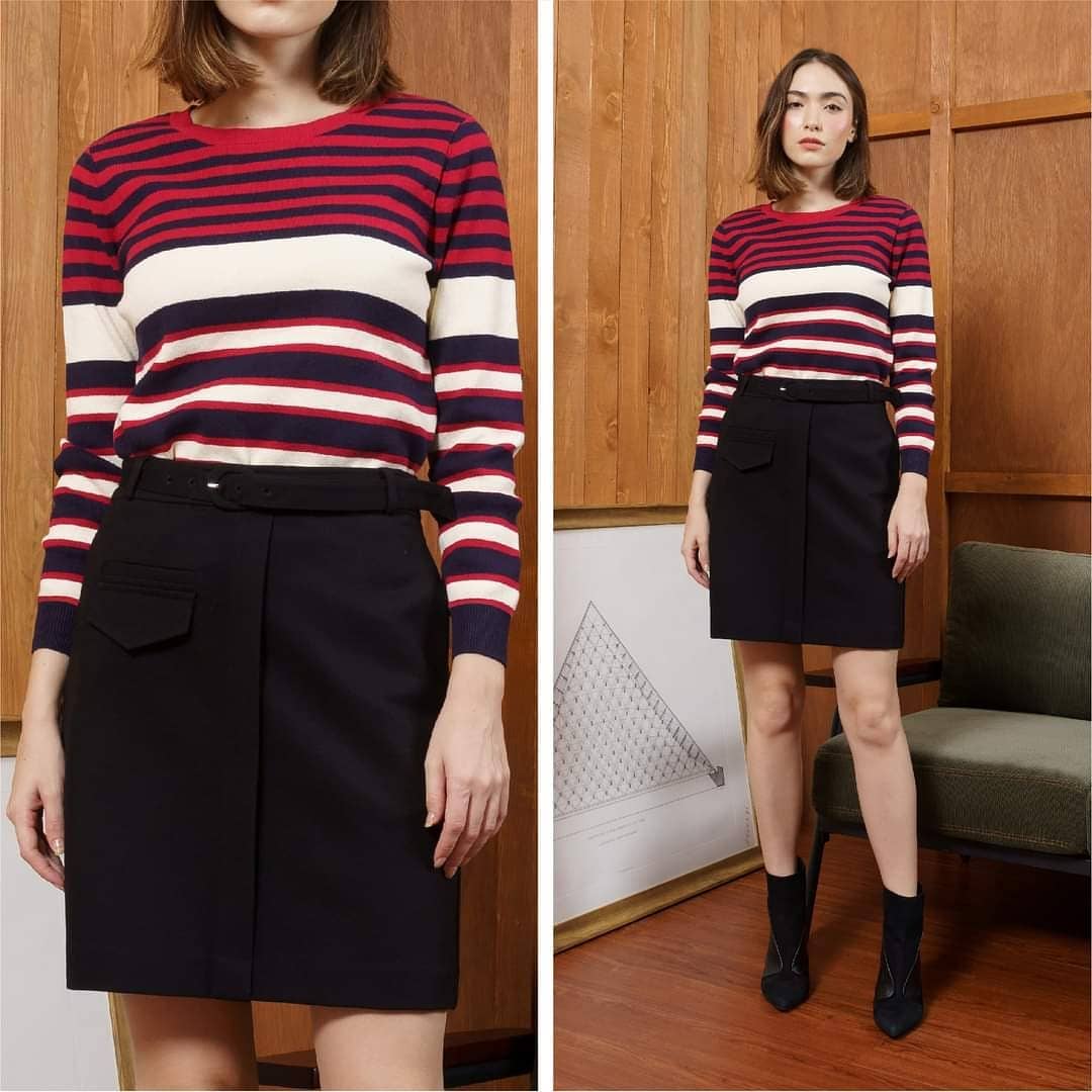 1. {Multi Stripe Pullover} 