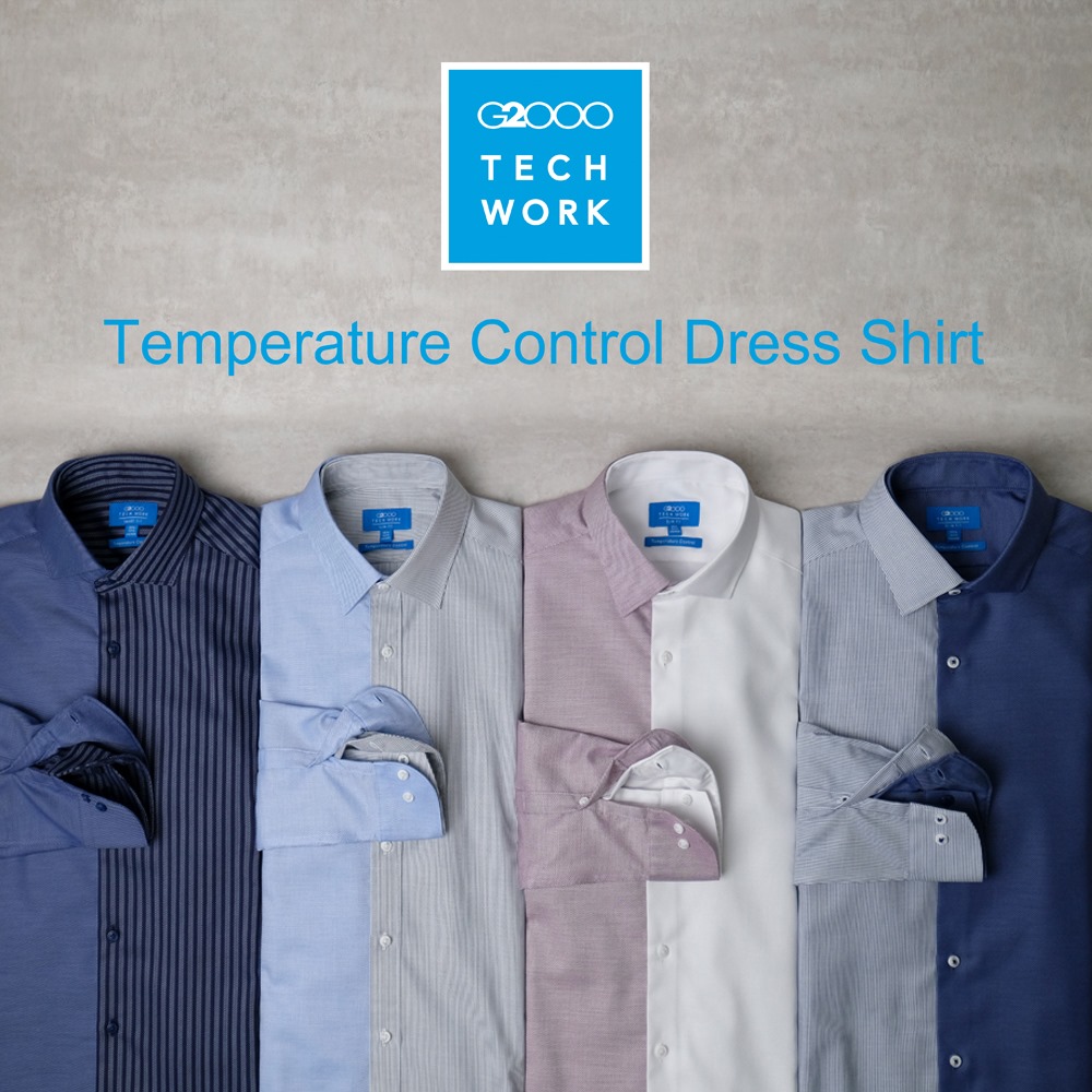 【恤衫都可以保暖】 採用咗特別設計嘅中空纖維結構，形成空氣層，達致保暖嘅效果。