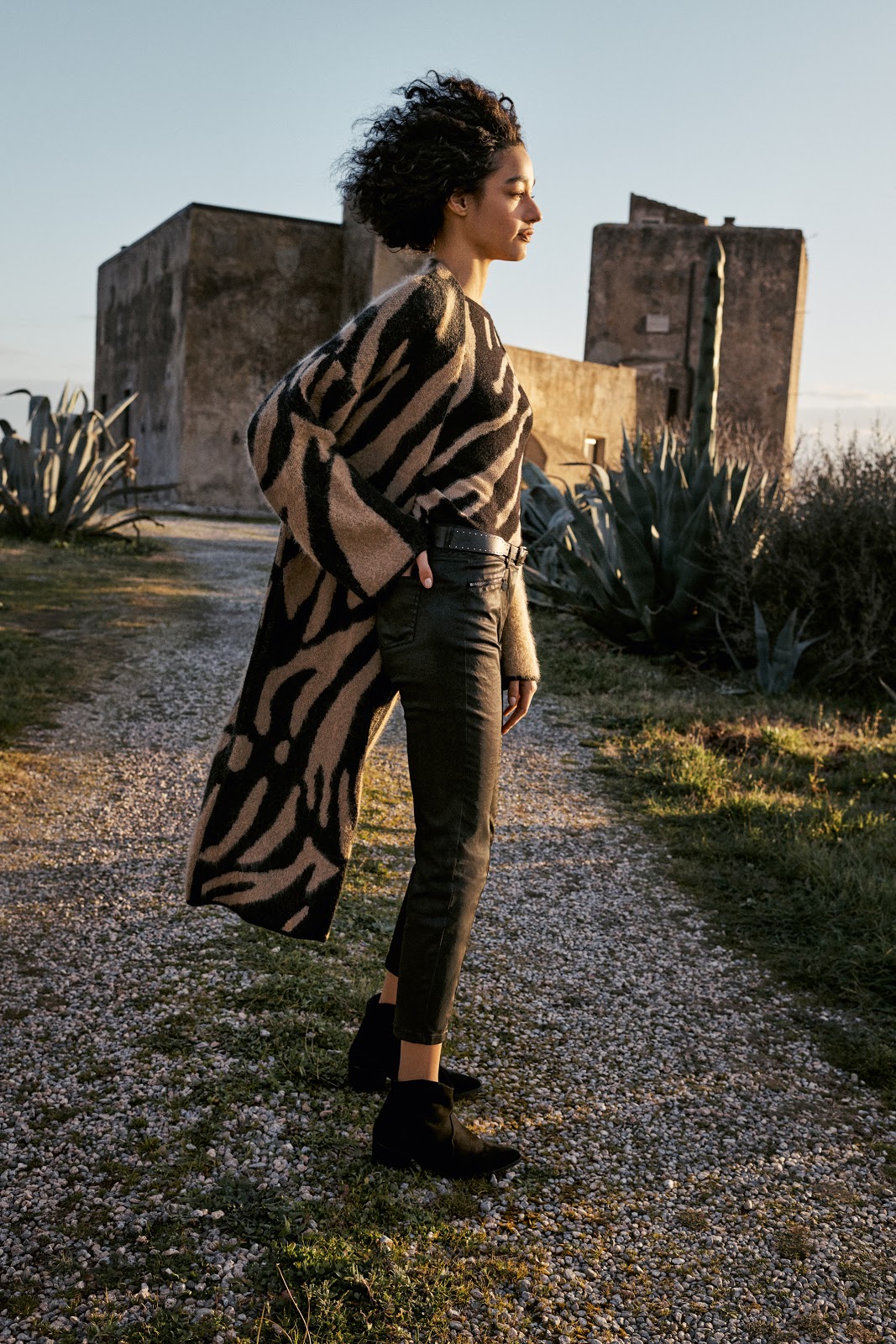 Animal print makes you roar? Then take a look at this maxi cardigan.