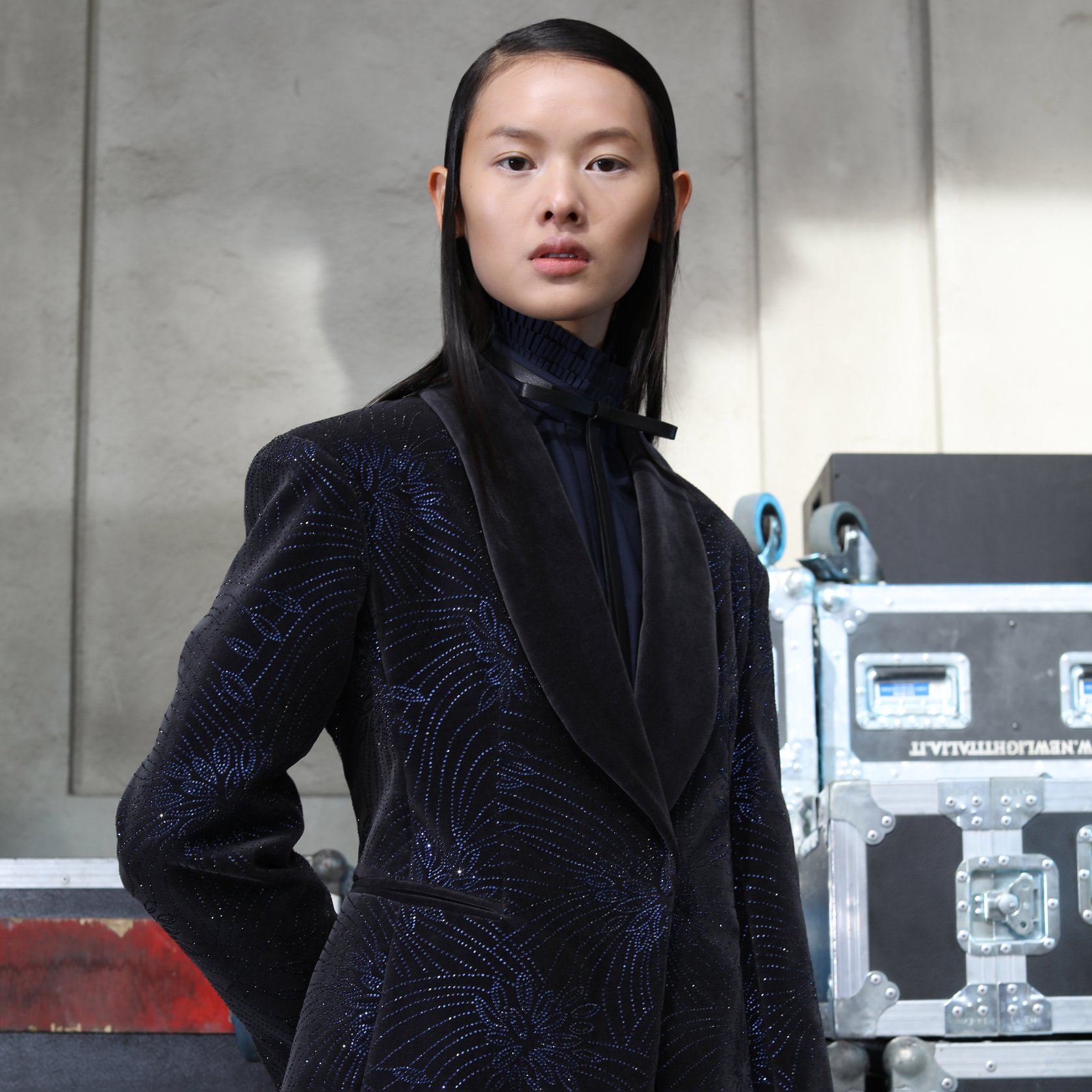 Sparkling and feminine as this #SportmaxFW20 Runway look. A perfect style for a unique attitude. #sportmax