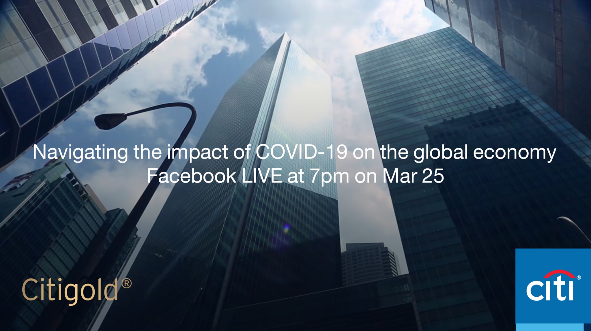 【Navigating the impact of COVID-19 on the global economy. Facebook LIVE at 7pm on Mar 25.】