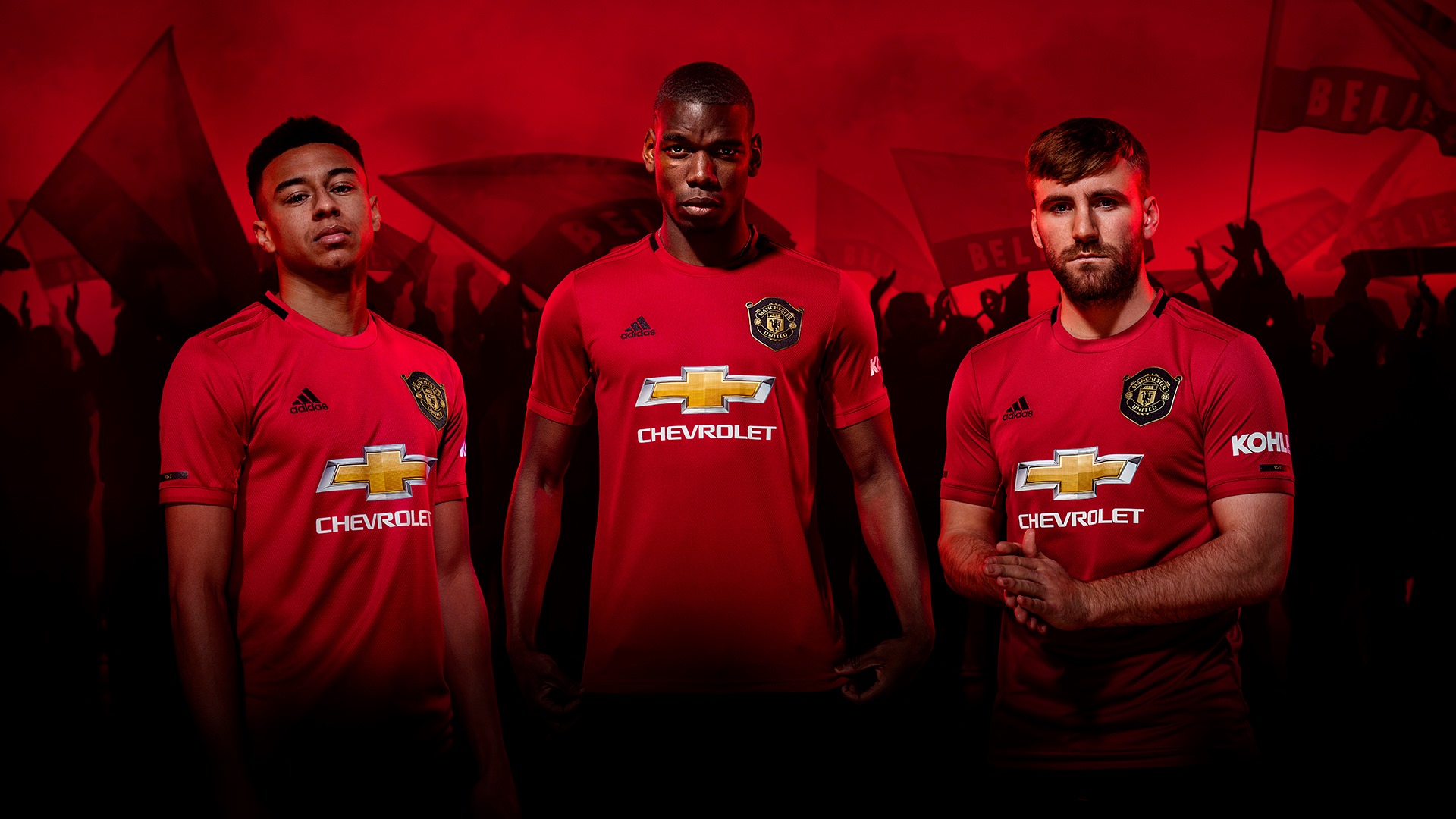 全新Manchester United 2019/20主場球衣，現已於adidas香港官方網上商店( festivalwalk ) 及以下地點發售：