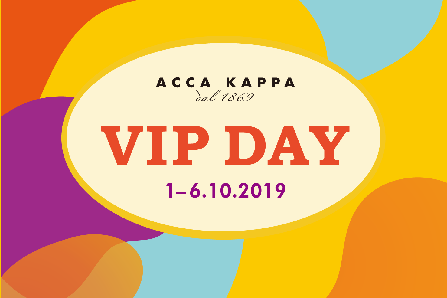 【ACCA KAPPA VIP DAY購物日：多重獨家購物優惠】 各位會員最期待的VIP Day將於明天正式展開，現在就率先預覽一系列由ACCA KAPPA精心準備的驚喜購物優惠！