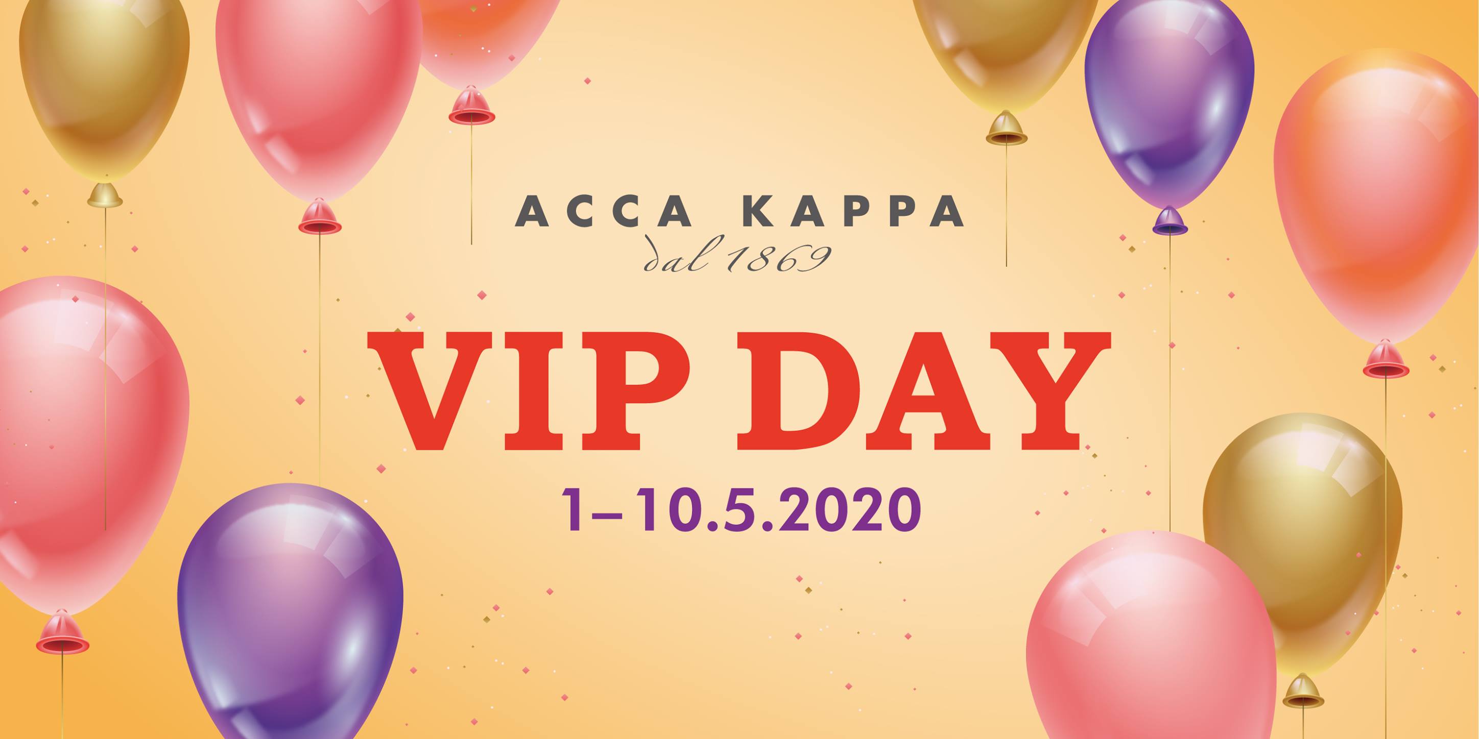 【ACCA KAPPA VIP DAY購物日：VIP會員獨家專賞1️⃣】