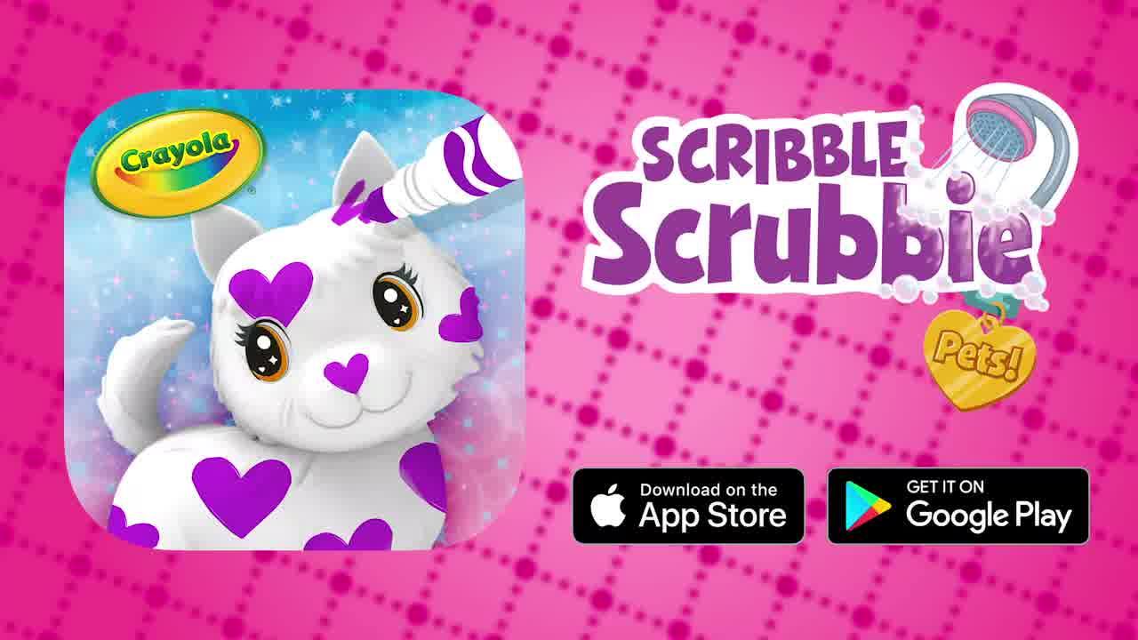 ✨Crayola Scribble Scrubbie Pets手機遊戲 登場！創造屬於你嘅動物家族🐕🐈🐩🐇🐖🦒🐘🐋 除咗幫動物角色上色畫花紋之外🐾，呢款遊戲仲新增「養寵物」玩法，可以同佢玩或者餵嘢食，仲可以帶住得意小動物去唔同場景玩，同其他角色互動、識朋友仔！