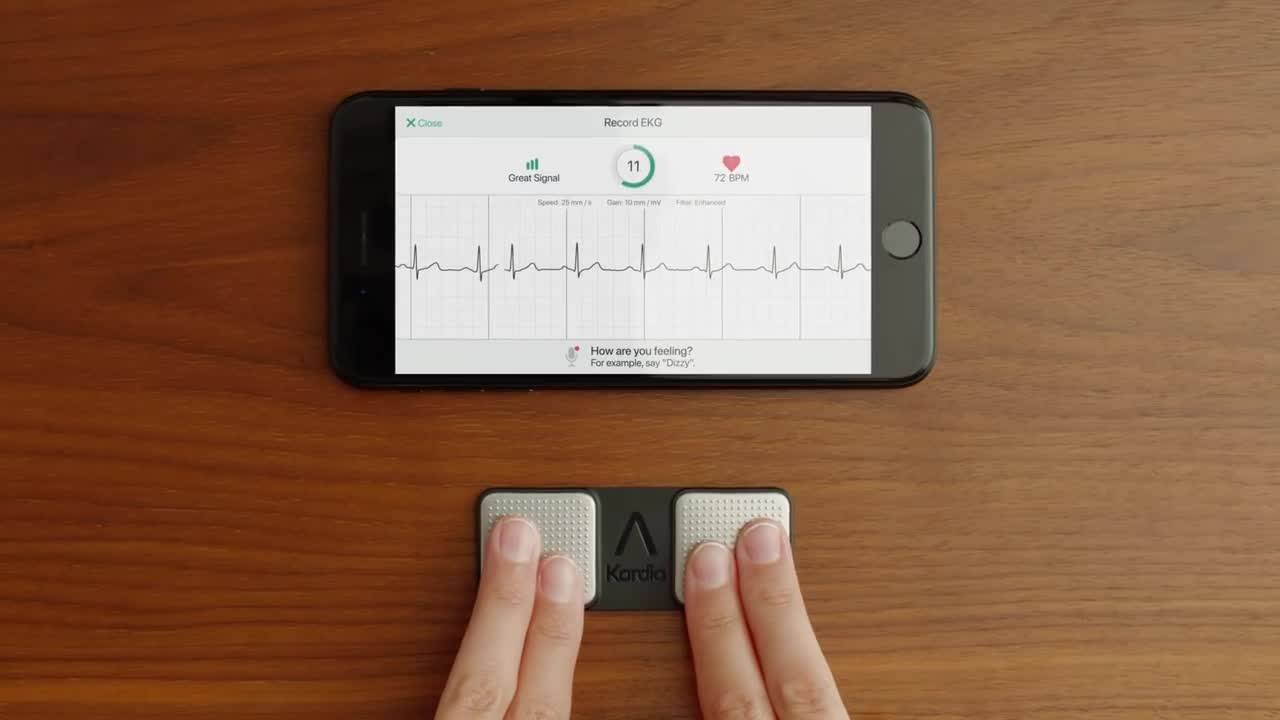 【30秒即知心臟健康！　美國FDA認証移動心電圖機】
