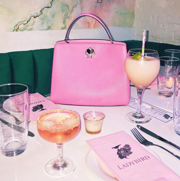 date night with romy. #katespade #loveinspades