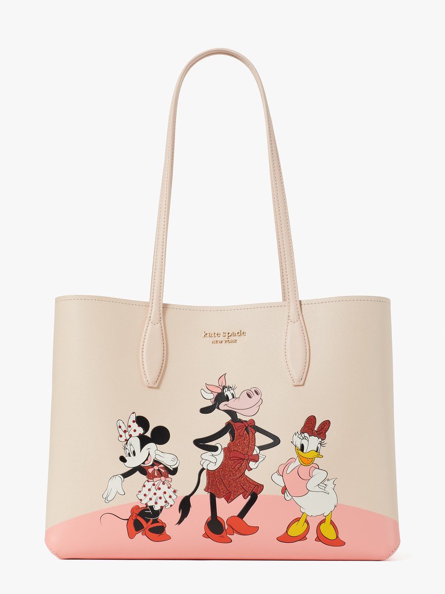 New collection by Disney x kate spade new york is out now🎀Check out this cute and classy large tote and more on our website. Wouldn't it be lovely to have this cutie with you on a date in theme park?🏰 #katespade #loveinspades