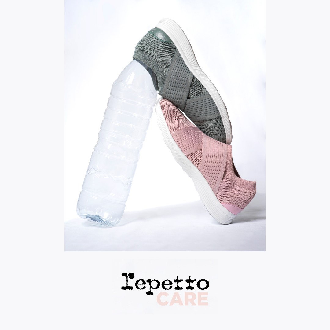 【Made from recycled fibers】 Repetto CARE: ECO-FRIENDLY Sneakers