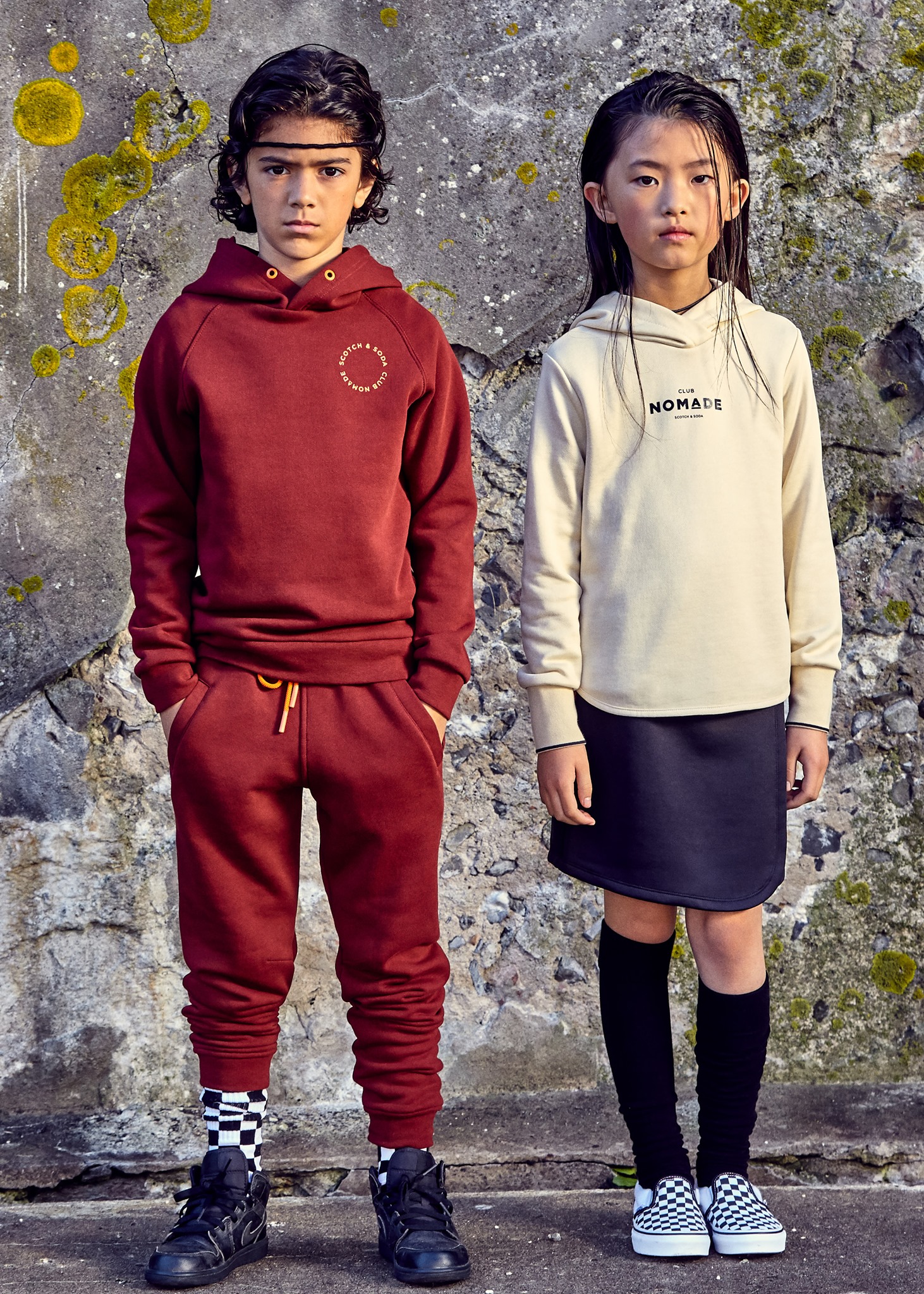 Relaxed style starts with comfort sweats and an extra dose of tailoring. Shop Scotch & Soda Club Nomade for kids here.