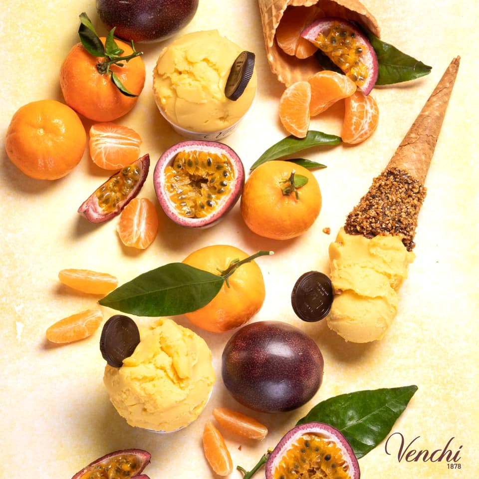 Gelato 又一新口味登場🍦！酸酸甜甜的柑橘與熱情果口味🍊，在炎熱的夏天為你帶來清新又冰涼的消暑感受☀️!