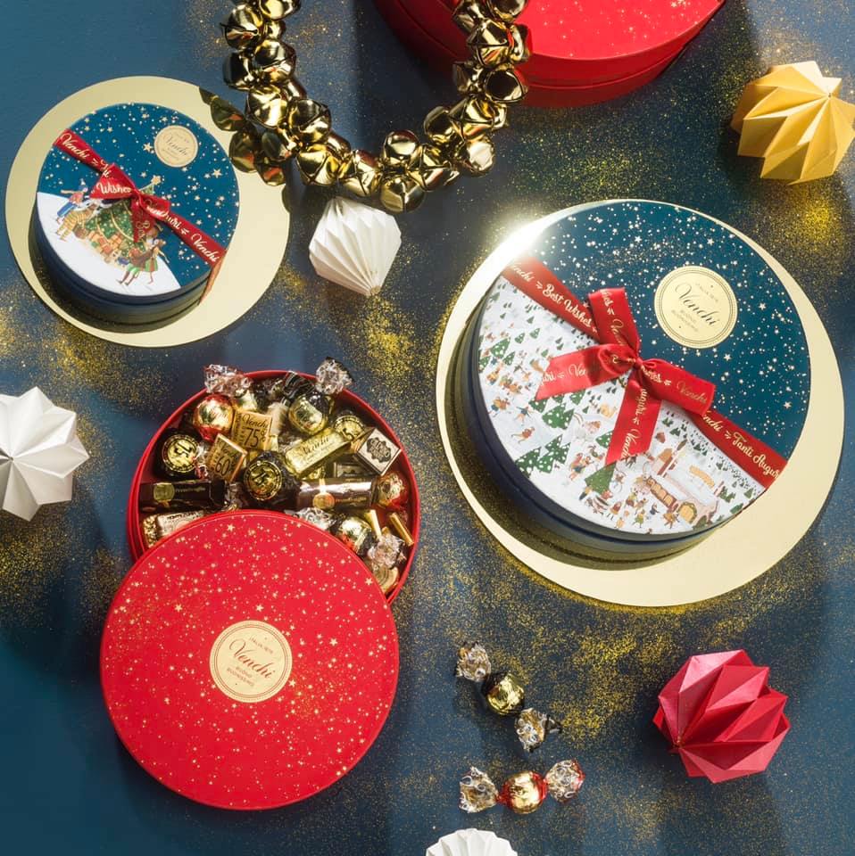 還未想好今年的聖誕節禮物🎁？ Venchi 的聖誕禮盒滿載不同口味的意大利巧克力🍫，定會成為派對上的焦點🥳！