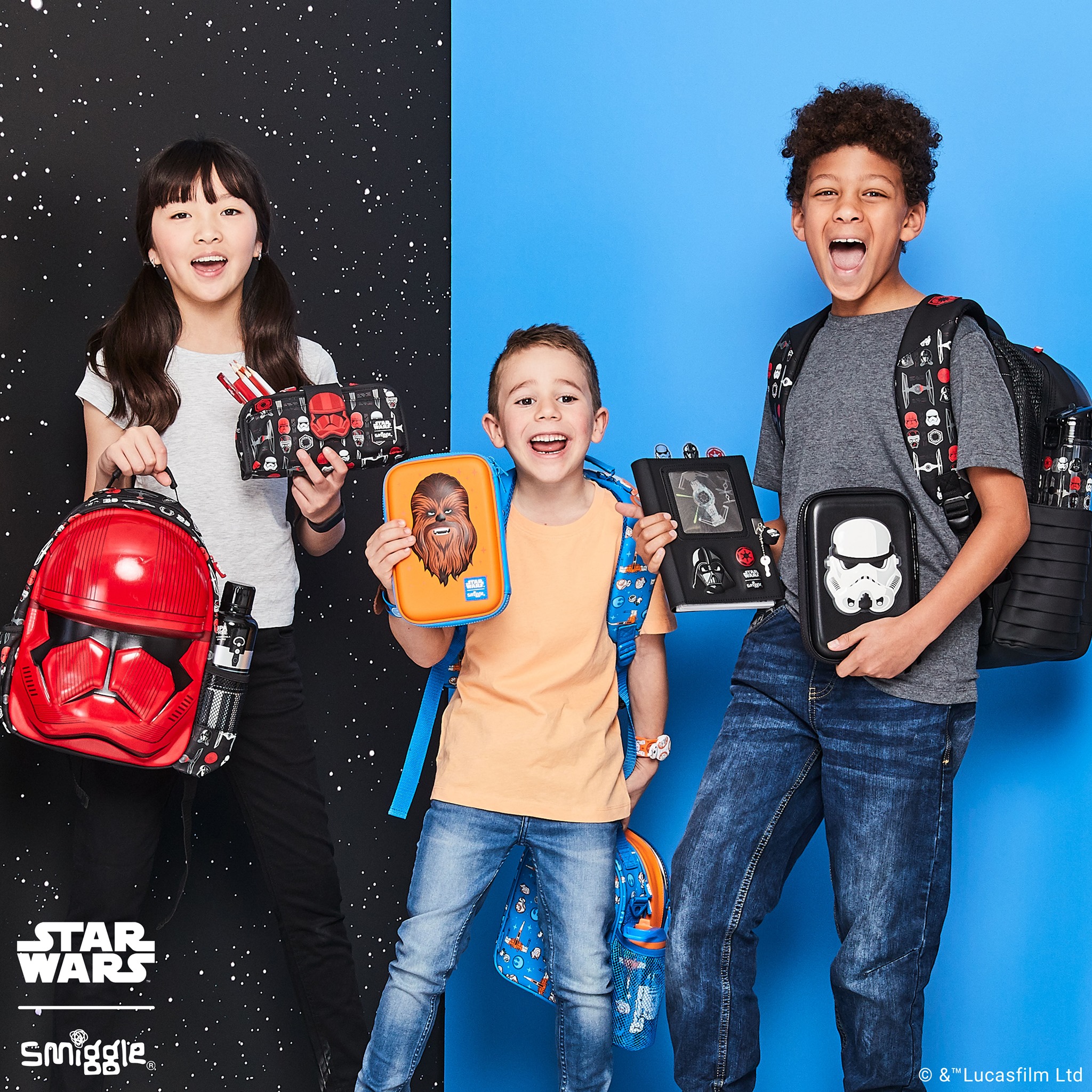 he wait is over, our Star Wars Collection is here!💫 Take your first step into a larger world at Smiggle & explore the ranges instore now! #smiggle #Starwars #StarwarsSmiggle ...