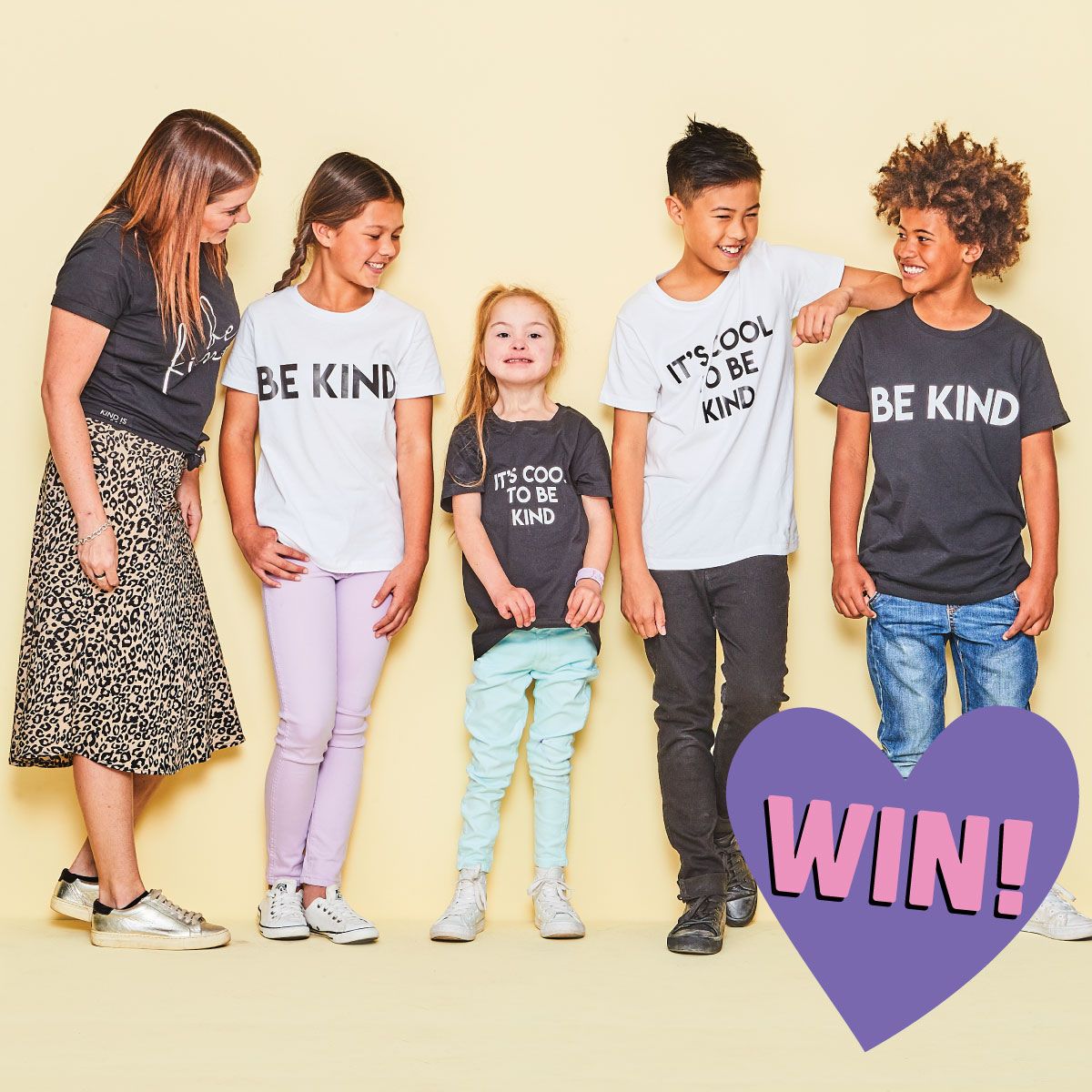 IT’S COOL TO BE KIND! WIN 1 OF 50 KINDNESS PRIZE PACKS, valued at over $54.90/ RM165/ $315HKD each!