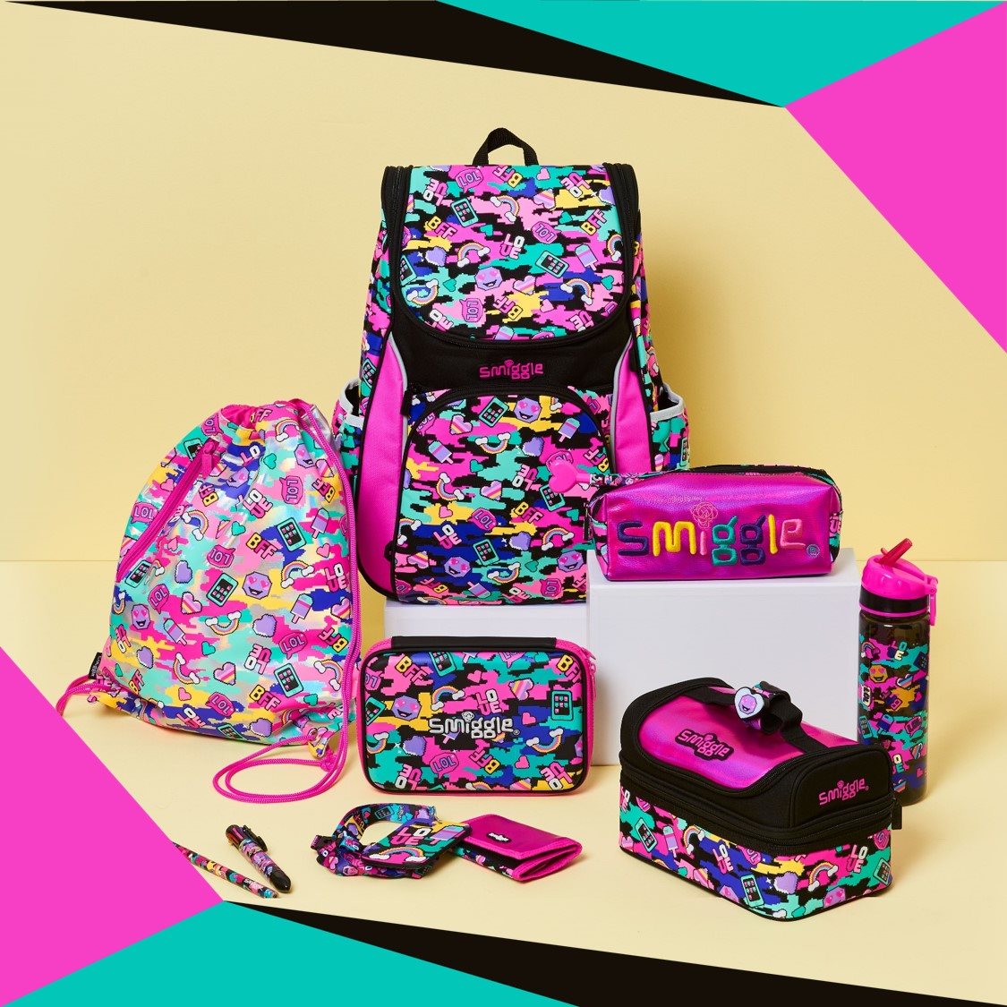 seek smiles and giggles with our latest collection! 😄with matching backpacks, lunchboxes, pencil cases and more you can shop the full seek range instore now!  💖