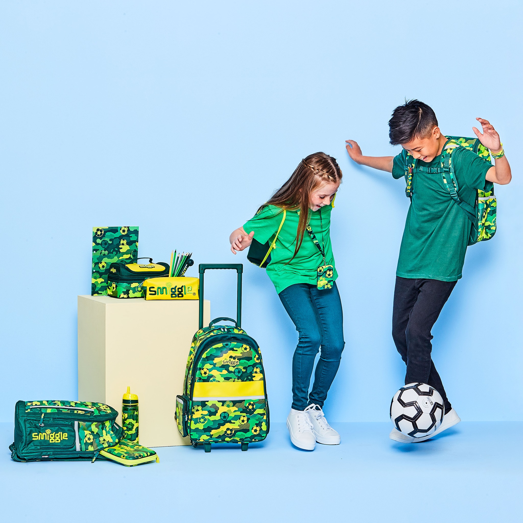 smile, giggle and play with our new seek collection! ⚽💫 with reflective  detailing and fun camo prints this new range will be your fave!🌟