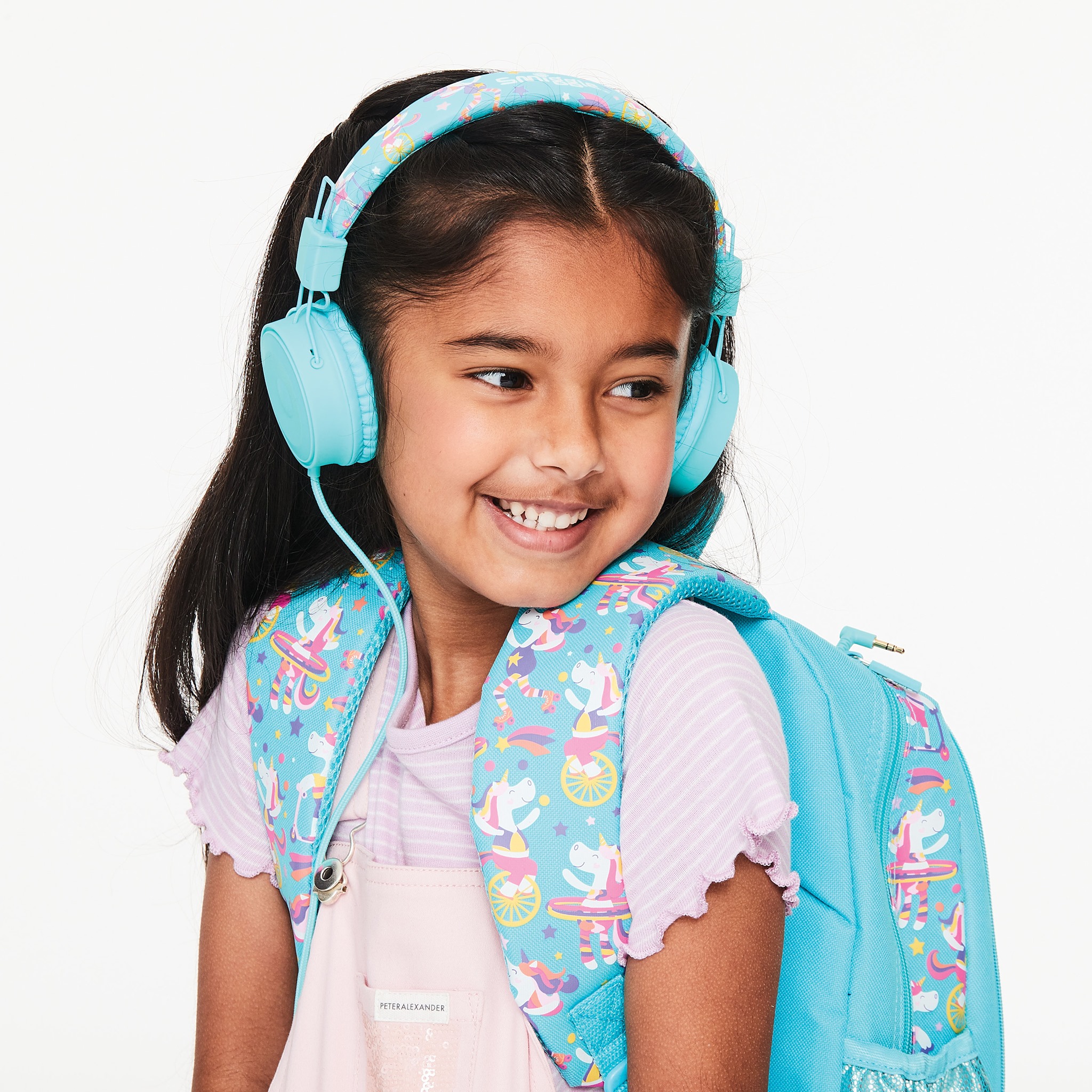 My First Headphones! 😍 Volume limited, foldable design for easy storage and carry bag included!  Shop our junior headphones instore now!