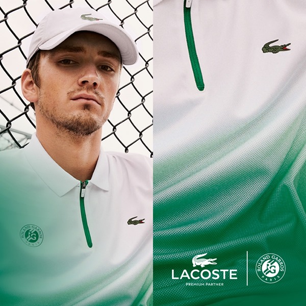 Discover the Lacoste X ROLAND-GARROS collection. 