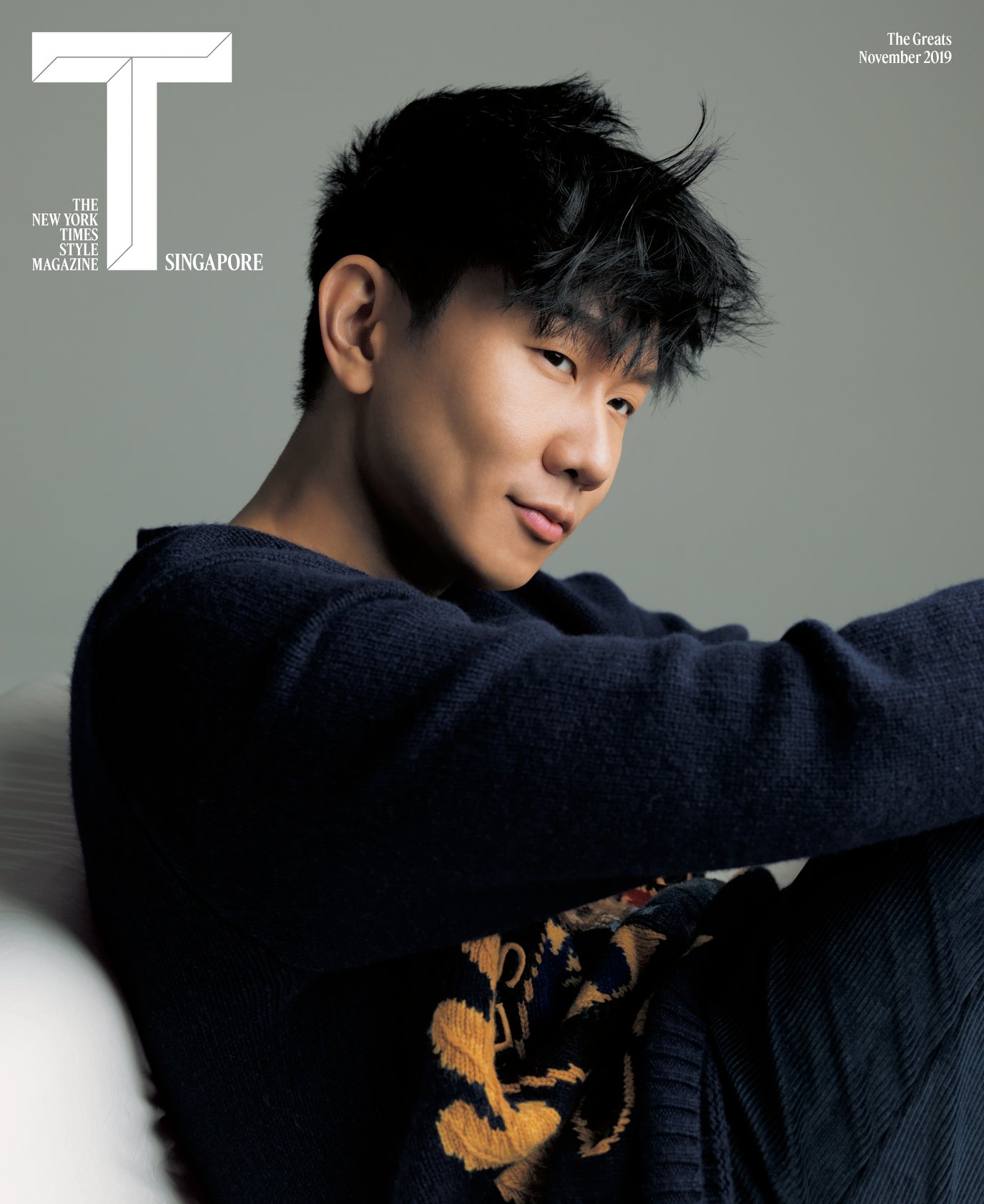 JJ Lin (林俊杰) in Polo Ralph Lauren and Purple Label Fall 2019 for the cover and cover story of The New York Times Style Magazine Singapore November 2019 issue. @tsingapore Photographer: Charles Guo (@charlesguoguo)