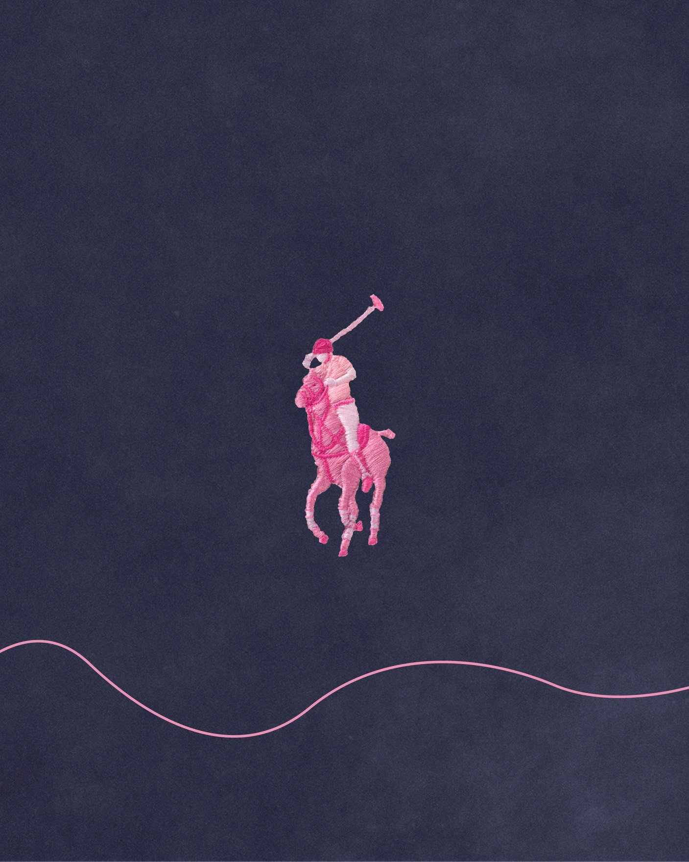 “Every October our iconic Polo Player turns pink in honor of the Pink Pony campaign and those who have been affected by cancer