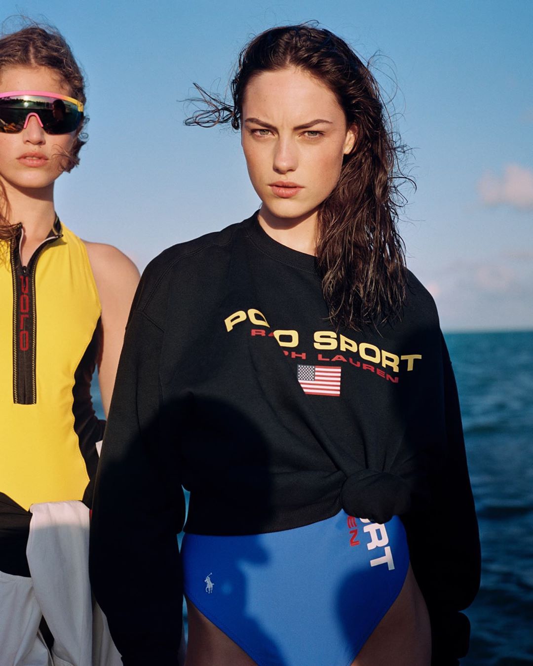 Vintage-inspired silhouettes and a bold palette recall the iconic Polo sporting attitude of the '90s. Discover the new #PoloSport collection via link: