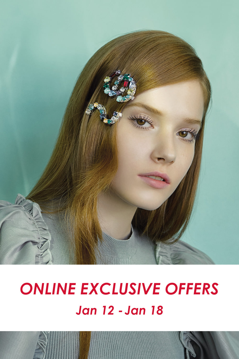 Online Exclusive Offers from ALEXANDRE ZOUARI! The offers start from today until 18 Jan