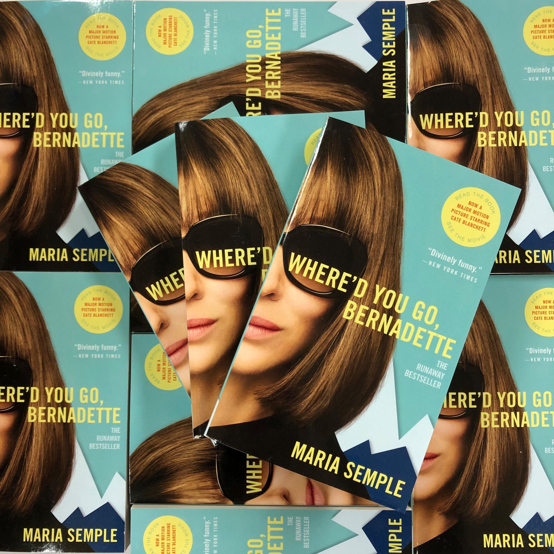 “Where’d You Go, Bernadette” is a non-negotiable in your holiday carry-on this summer! Read the book before you see the movie starring Cate Blanchett.  Watch the trailer now: festivalwalk Bernadette Fox is notorious. To her Microsoft-guru husband, she’s a fearlessly opinionated partner; to fellow private-school mothers in Seattle, she’s a disgrace; to design mavens, she’s a revolutionary architect; and to 15-year-old Bee, she is her best friend and..., simply, Mom.