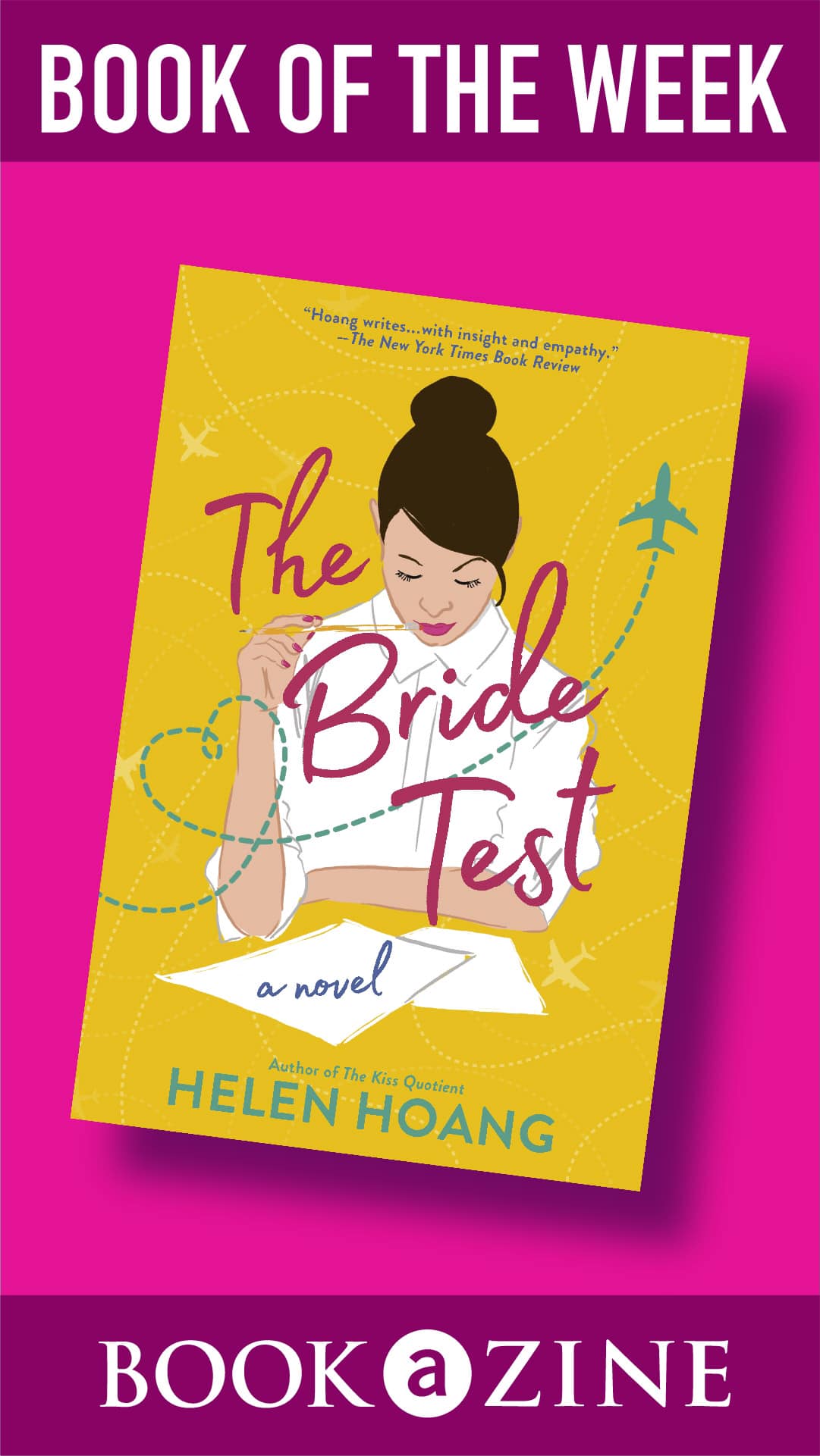 BOOK OF THE WEEK –  The Bride Test by Helen Hoang
