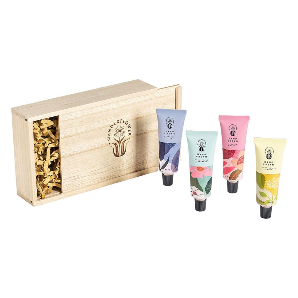 Looking for vegan-friendly gift ideas? These lovely beauty sets will do the trick! Presented in a keepsake wooden box, it's the perfect self-care gift for yourself or a friend. Hurry we have limited stock.