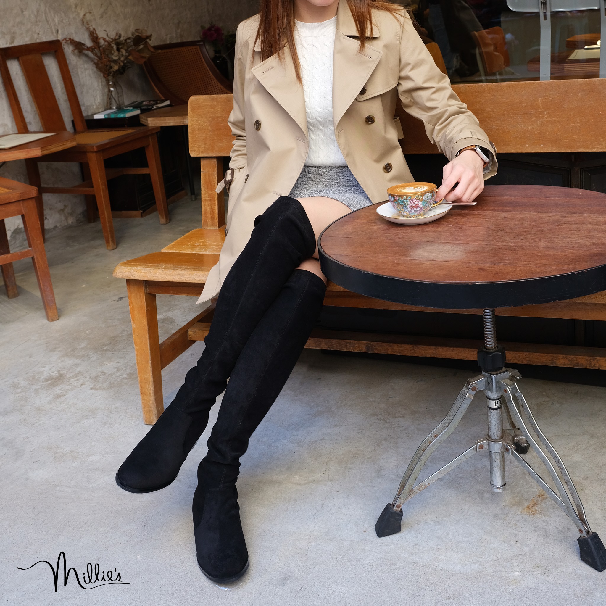 【#FollowMi】Over-the-knee boots