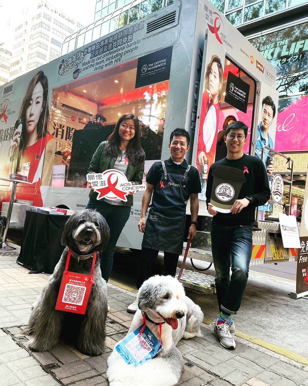 #WorldAidsDay We are giving away FREE specialty coffee in Tsim Sha Tsui today in support of Anti-stigma Campaign @AIDS_Concern in Hong Kong. ☕ Free coffee for the freedom of all HIV positive people to live freely like everyone else! 📍Spot us in @AIDS_Concern x @TheCoffeeAcademics Coffee Mobile truck at Tsim Sha Tsui towards Canton Road, behind the mosque. (Swipe to see our map location!)... Will be giving away coffee the whole day! See you all. ______
