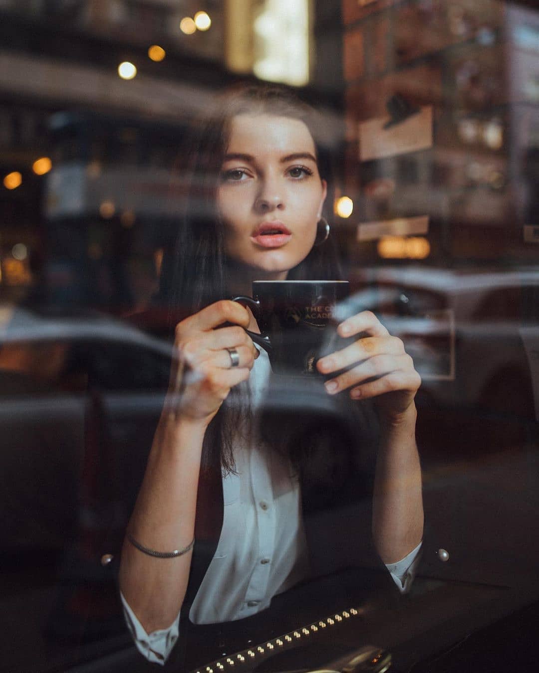 What's your go-to drink at The Coffee Academïcs? ☕ Thanks for visiting us @polina_shtern! We love this shot of you.  The Coffee Academïcs:...