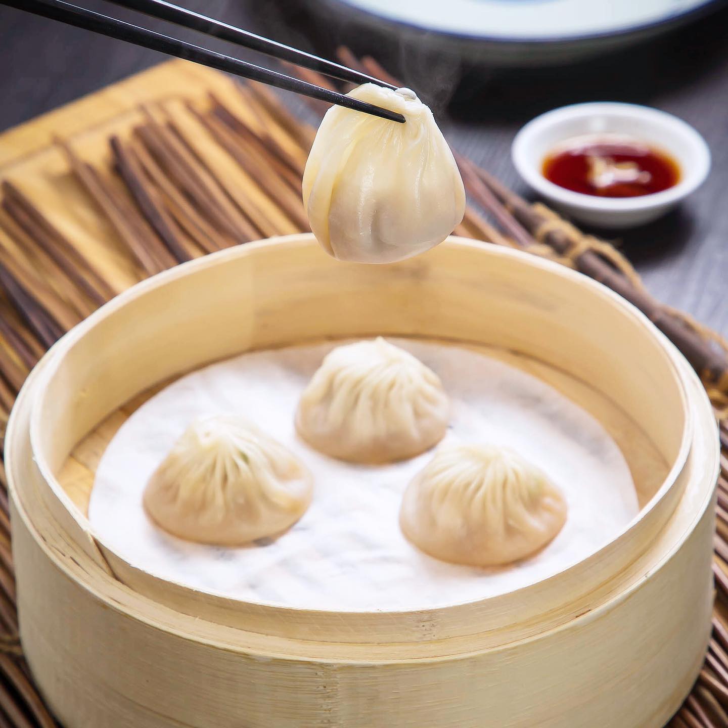 A delicate plump soup dumpling is a thing of great comfort☺