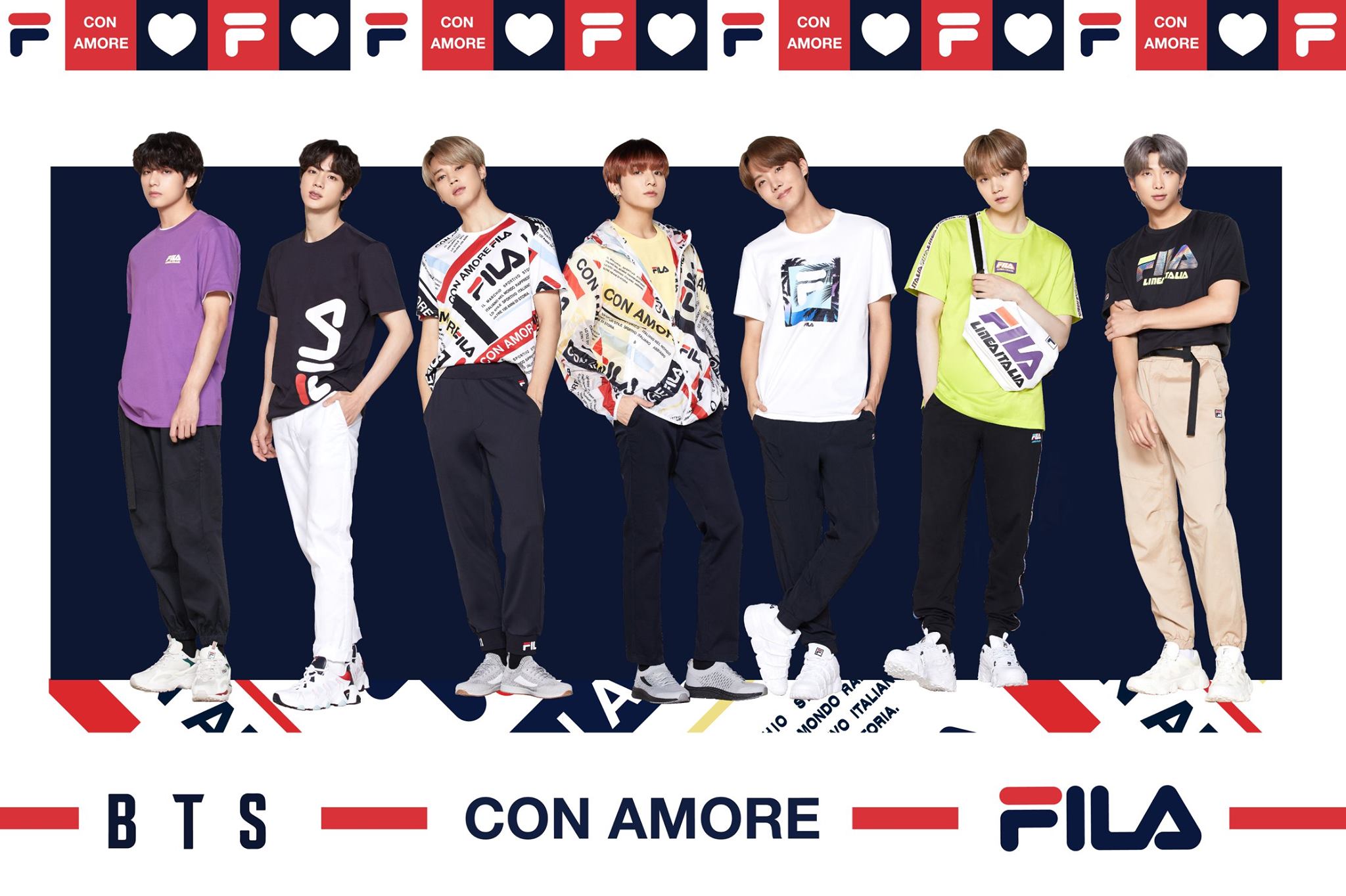 【FILA CON AMORE #inLuvBTS】