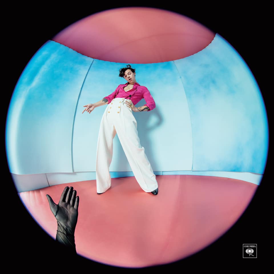 A fish-eye shot by Tim Walker is Harry Style’s cover for his new album ‘Fine Line’ debuting 