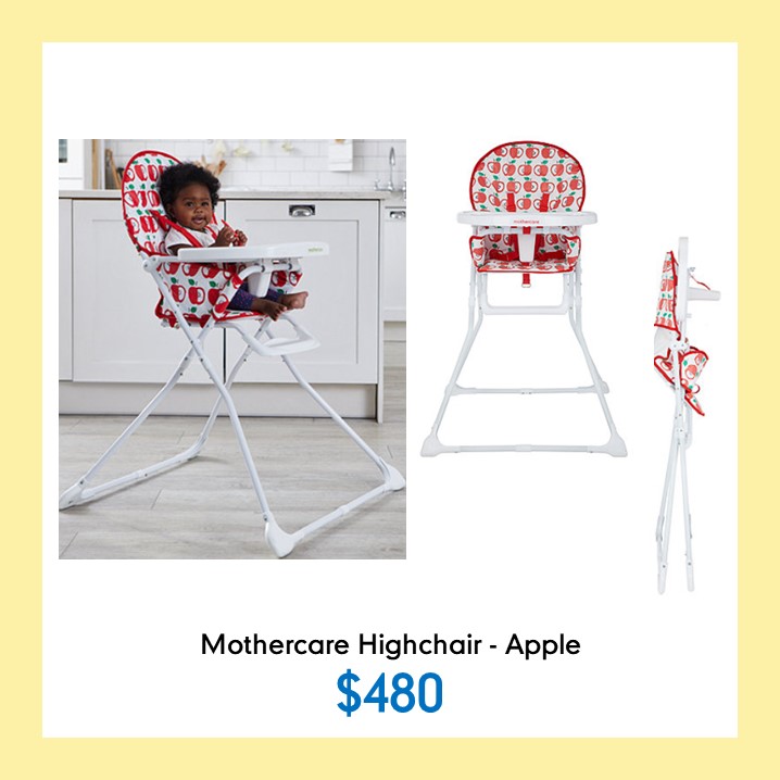 【👶Mothercare 摺疊式嬰童餐椅全集 #foldable #highchair collection👶】