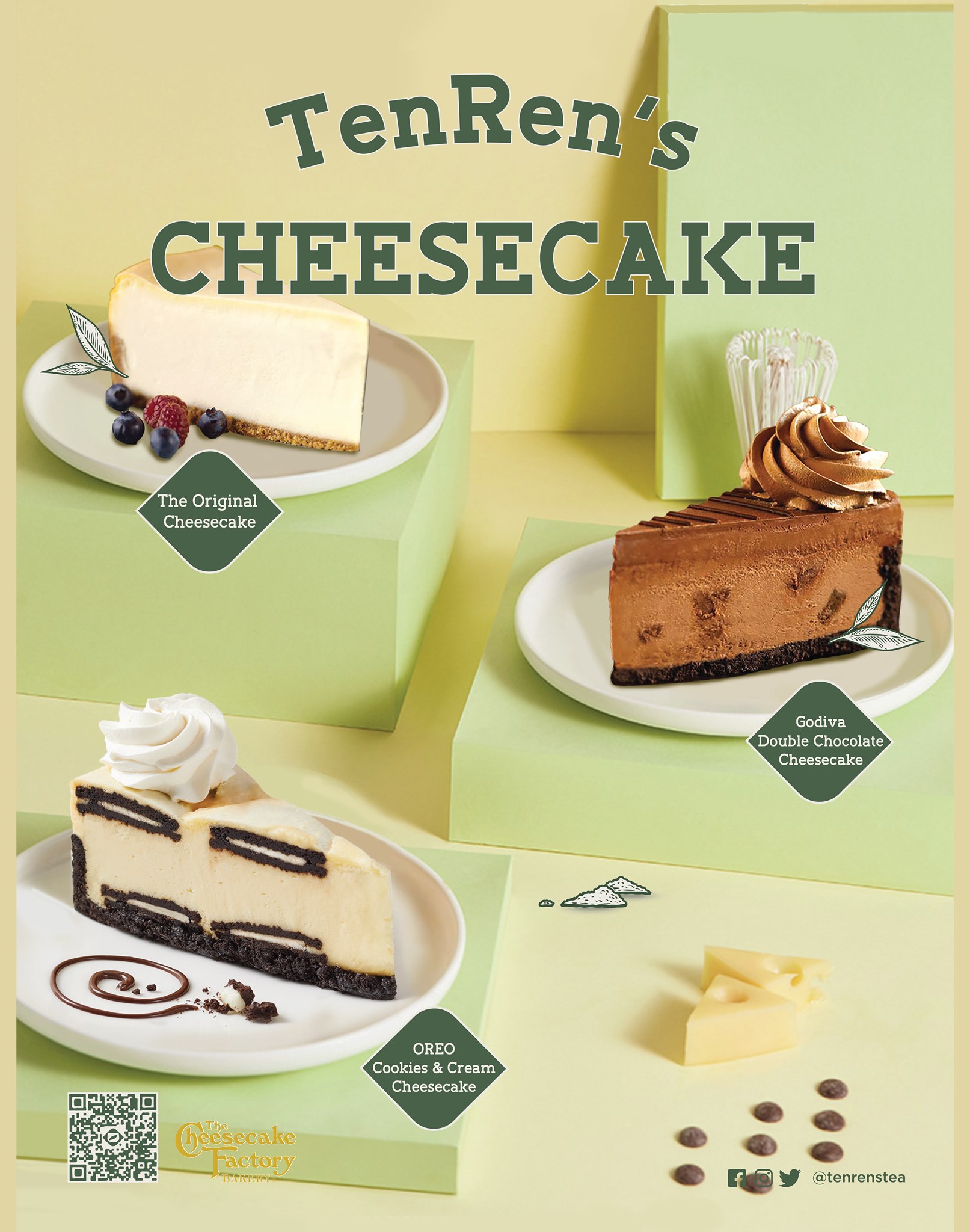 TenRen’s New Arrivals Cheesecake lovers rejoice!