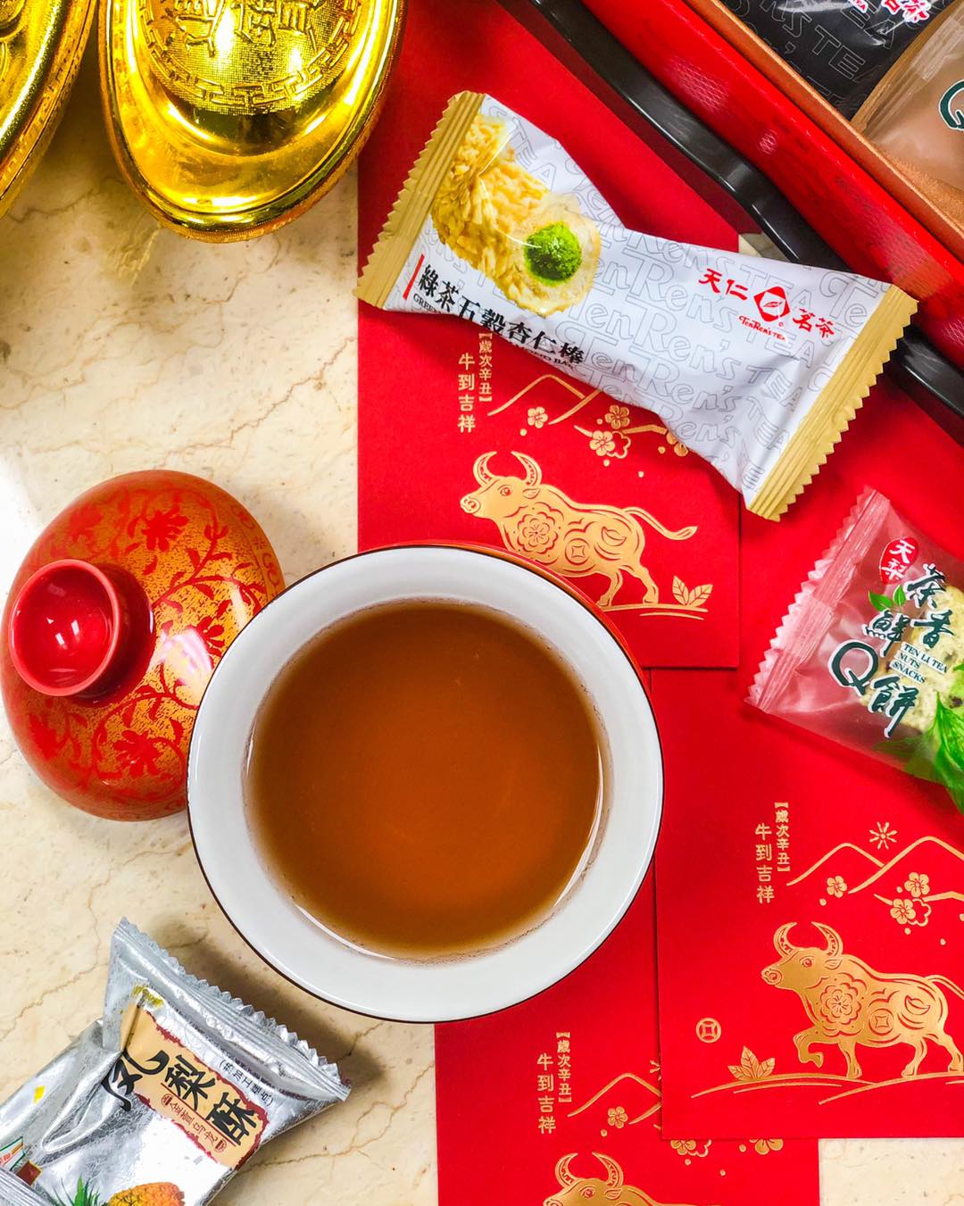 Happy Lunar New Year! May your year be one of good fortune, and may the year of the ox bring wellness and success to all areas of your life!  Be sure to check out our《RED POCKET GIVEAWAY》by visiting our store or order at www.tenrenstea.com for online order. Available from Feb. 11 til Feb. 21 and only at:...
