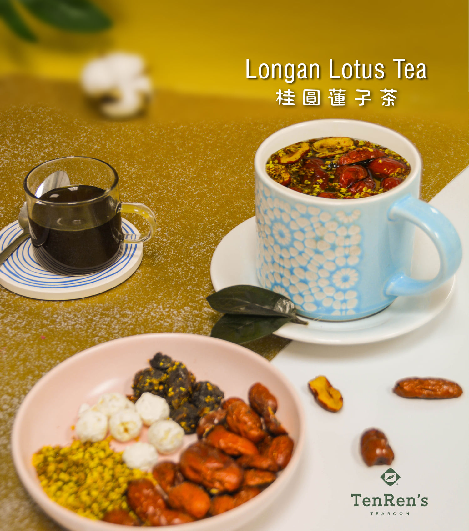 Ten Ren’s Longan lotus tea is a nourishing drink with natural sweetness. It has a pleasant taste and contains niacin, which aids metabolism and keeps the skin, nervous, and digestive systems healthy.  Available At: