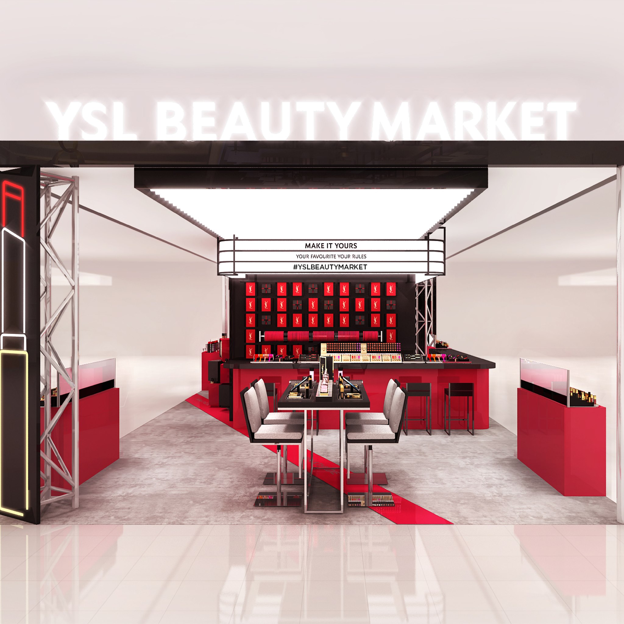 【YSL BEAUTY MARKET打卡熱點#2：MAKE IT YOURS BAR】