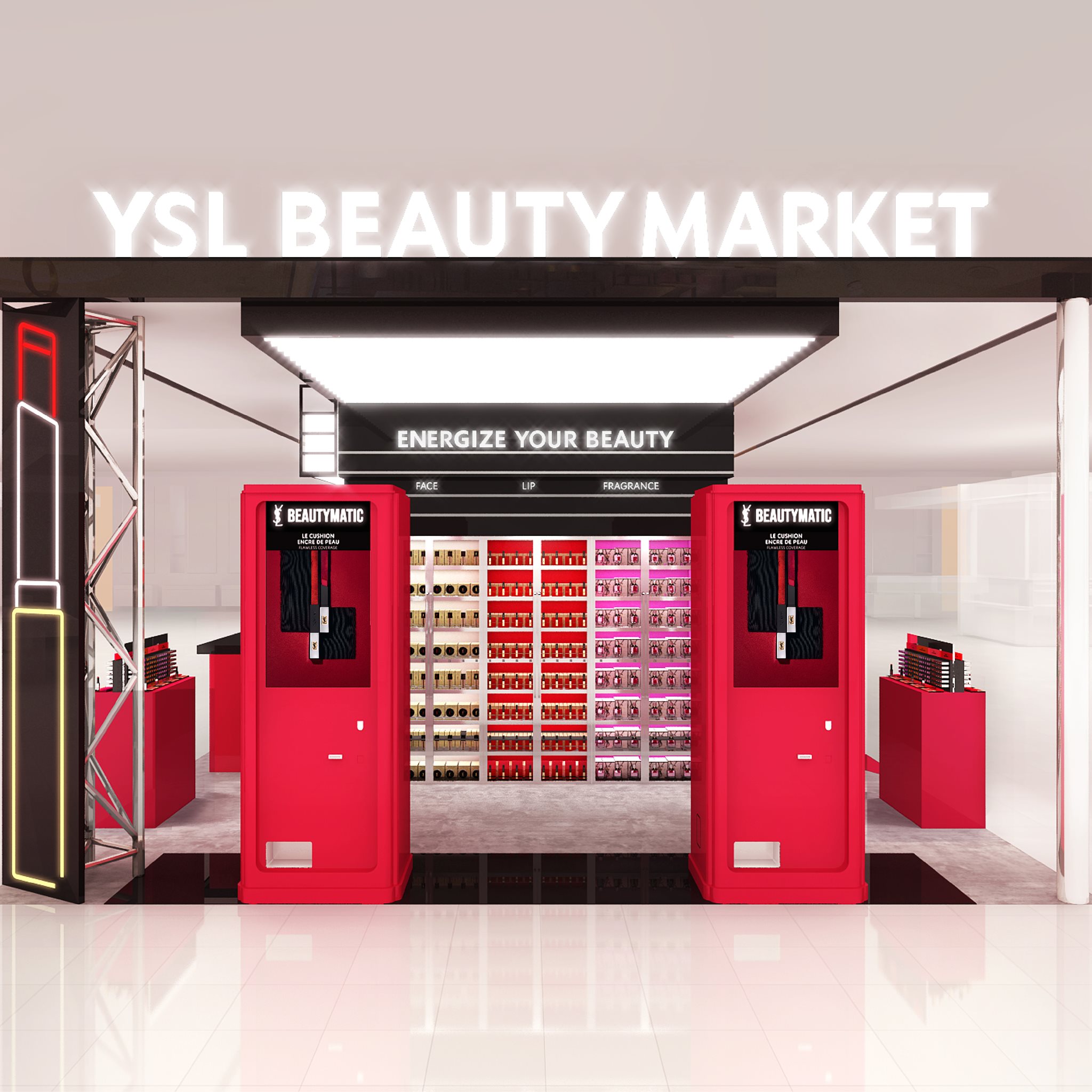 【YSL BEAUTY MARKET 打卡熱點#1：BEAUTY FREEZER】